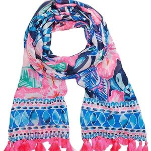 NWT Lilly Pulitzer Resort Scarf Sugar Mambo